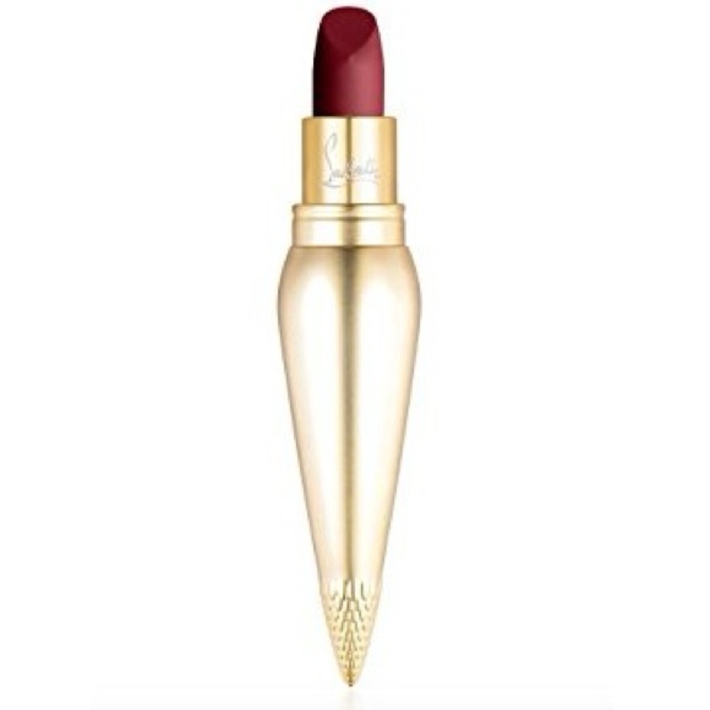 Christian Louboutin Velvet Matte Lip Colour Djalouzi 405M Burgundy Tester - Picture 3 of 8